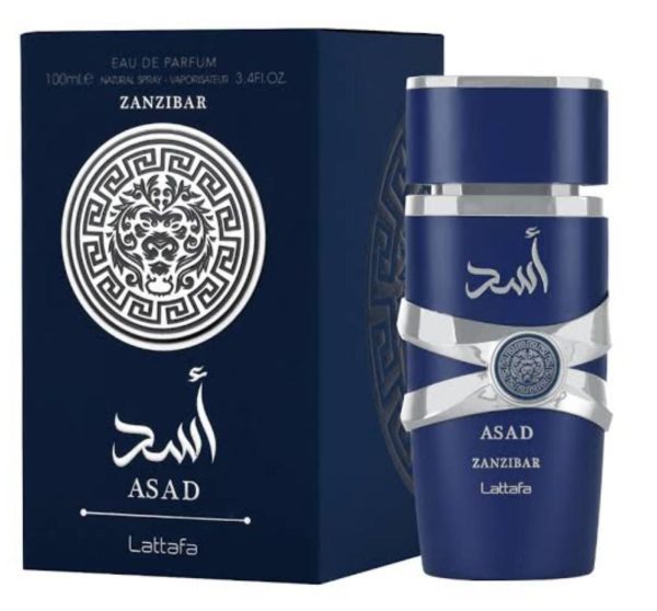 Asad Zanzibar By Lattafa 100ml Edp